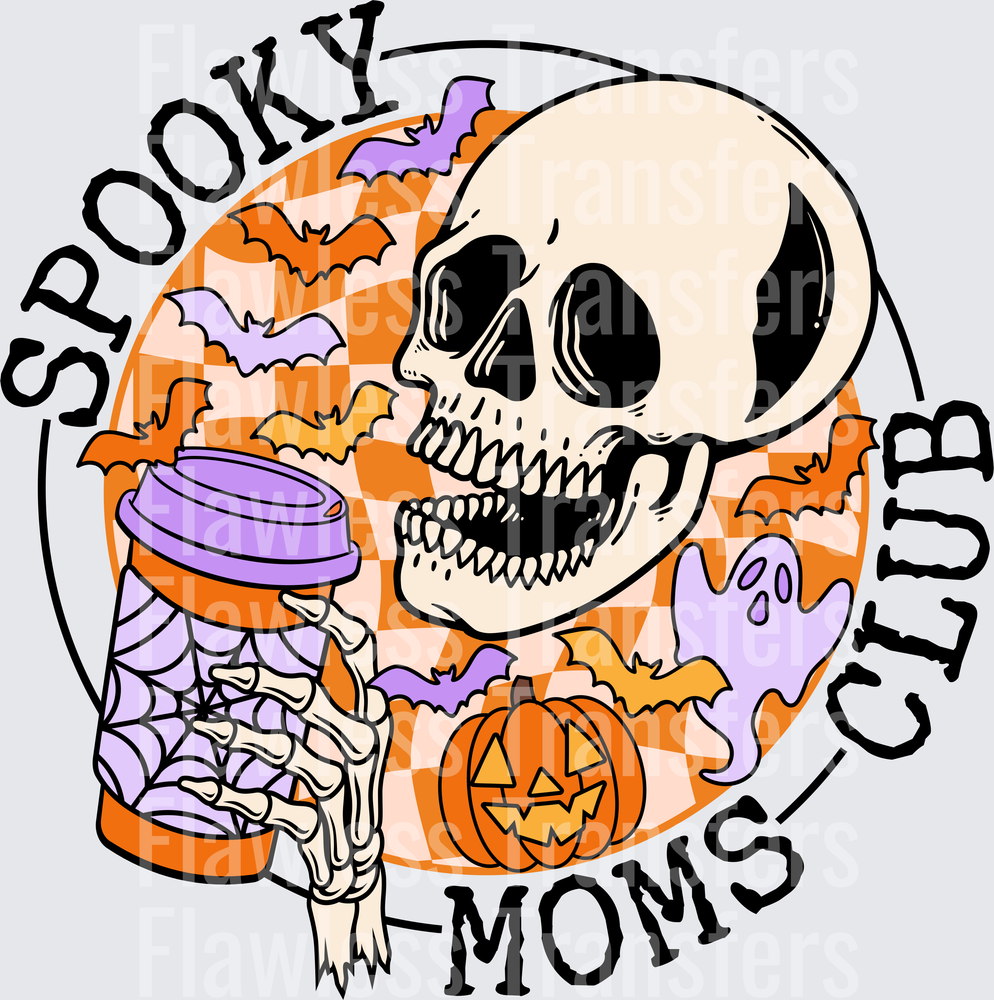 Spooky Moms Club Skeleton #0621