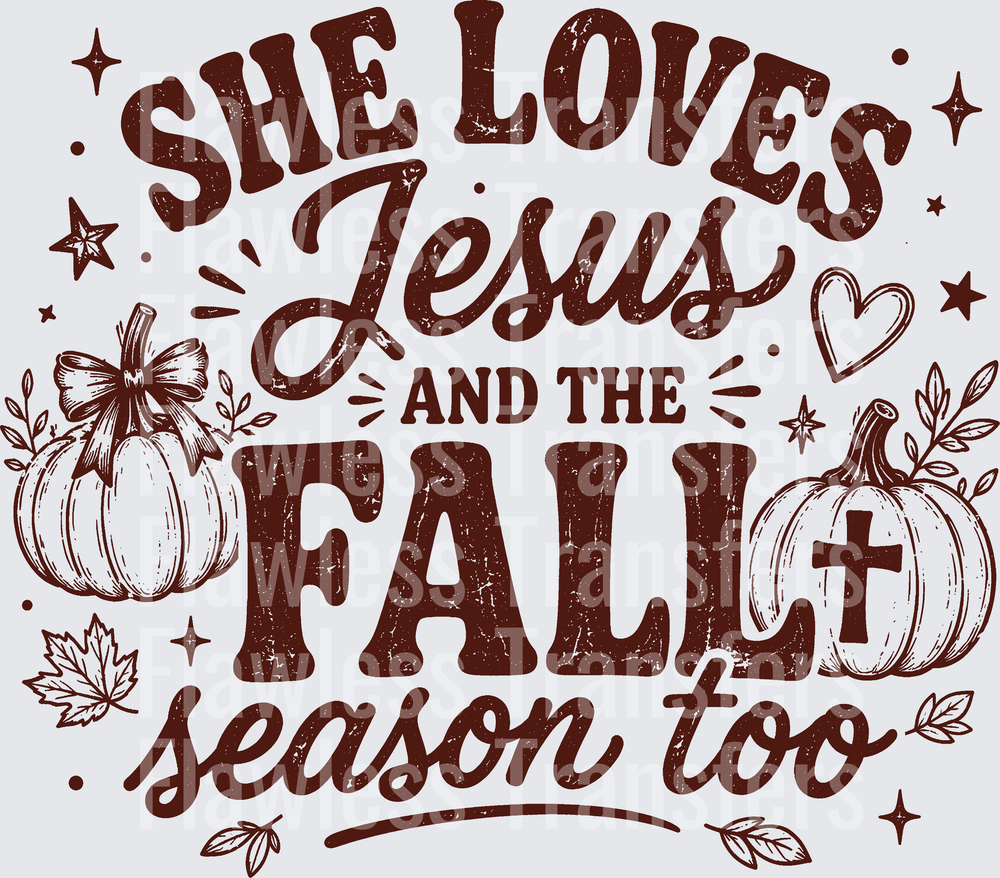 She Loves Jesus And The Fall Season Too #0400