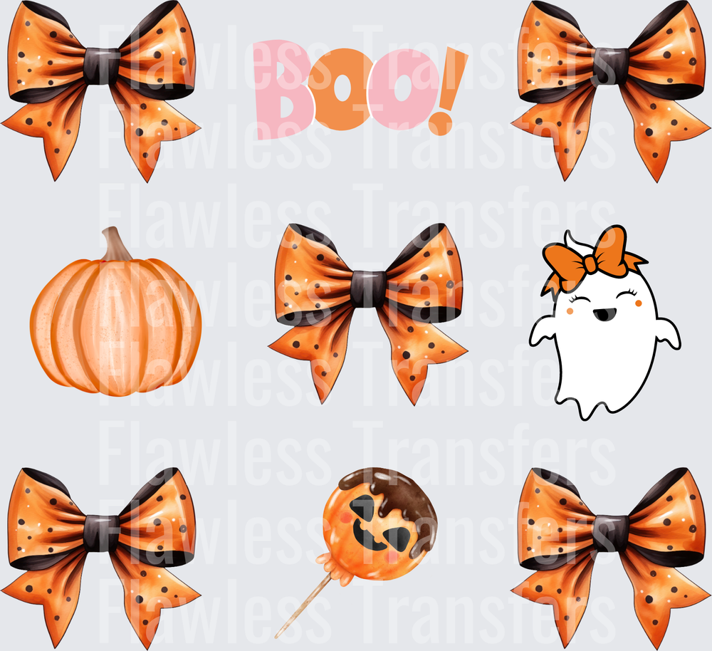Halloween Coquette Bow #0724
