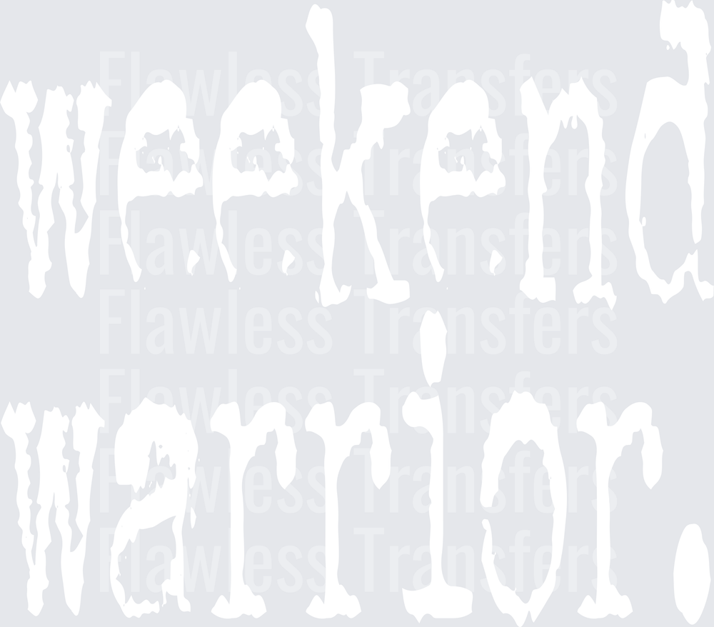 Weekend Warrior #5686