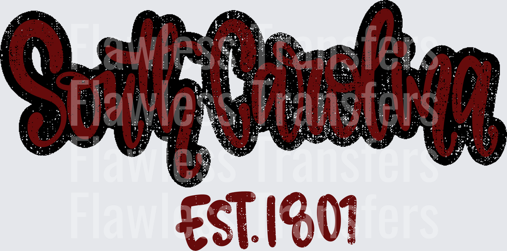 South Carolina Est 1807 #7405