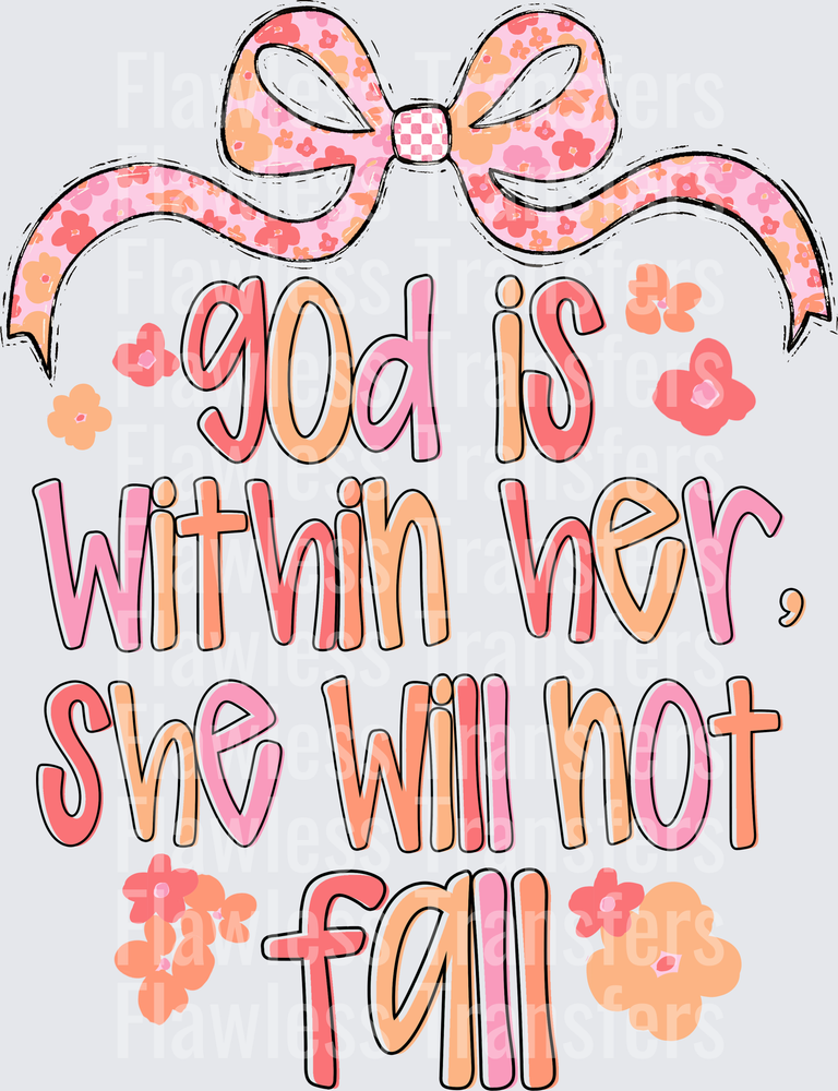 God Is Within Her #5191