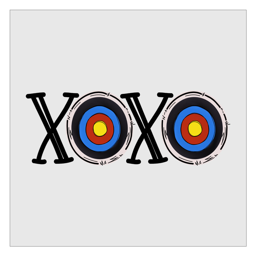 XOXO Archery DTF Transfer