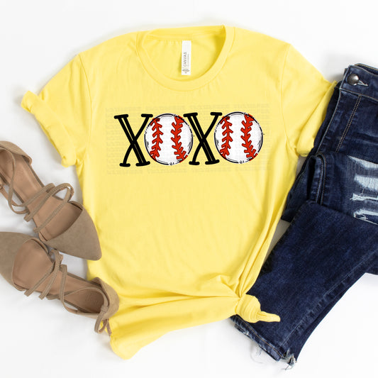 XOXO Baseball DTF Transfer