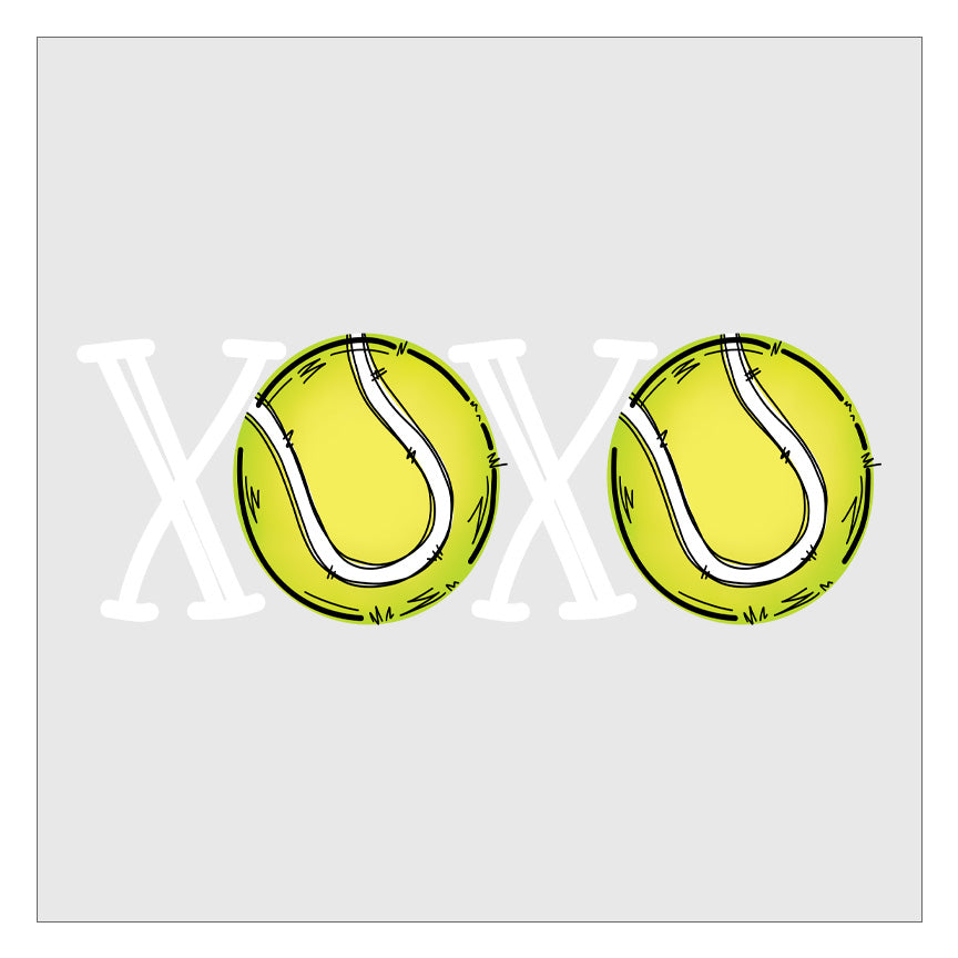 XOXO Tennis DTF Transfer
