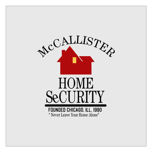 a logo for mccallister home security